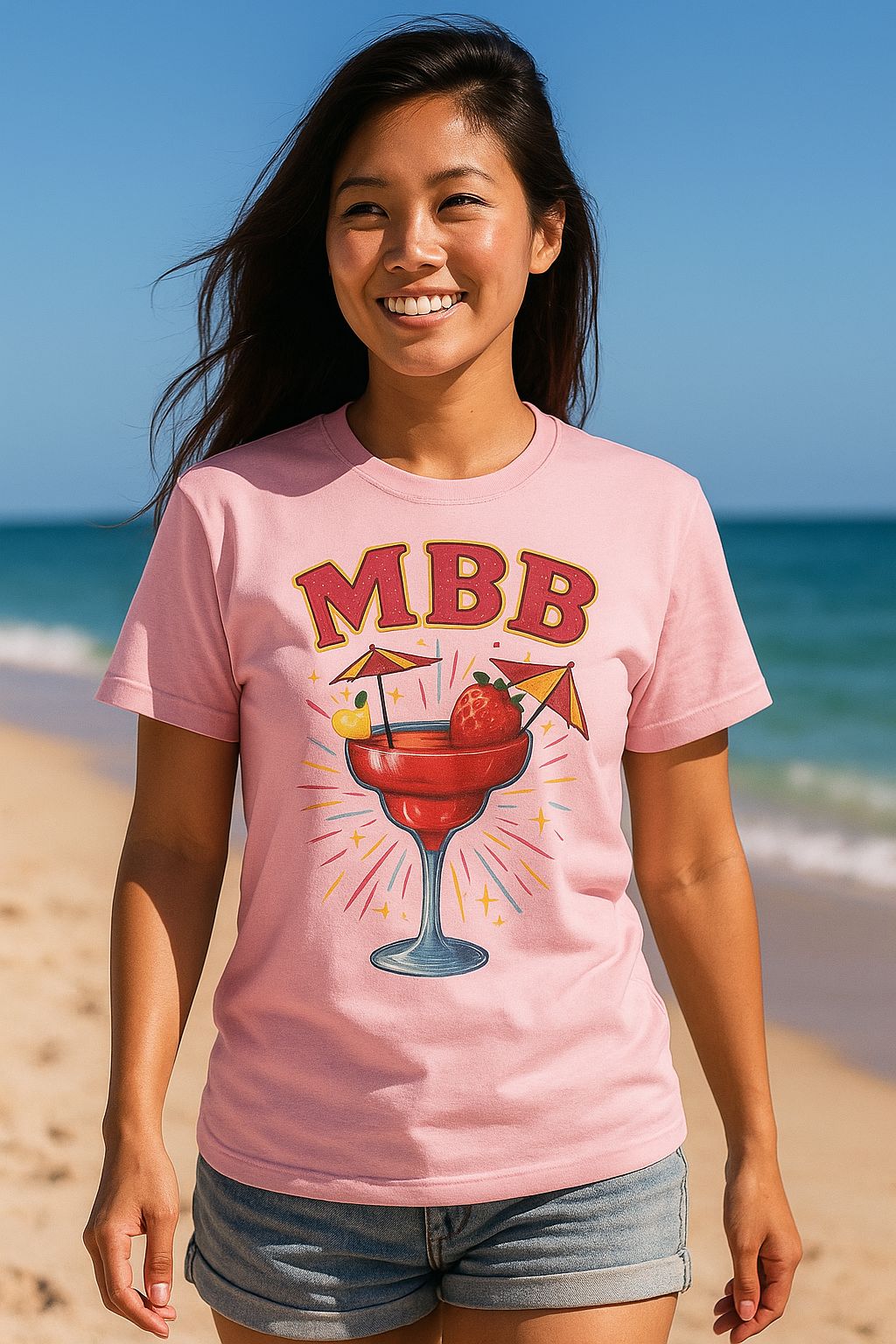 Tropical Shirt Pink Strawberry