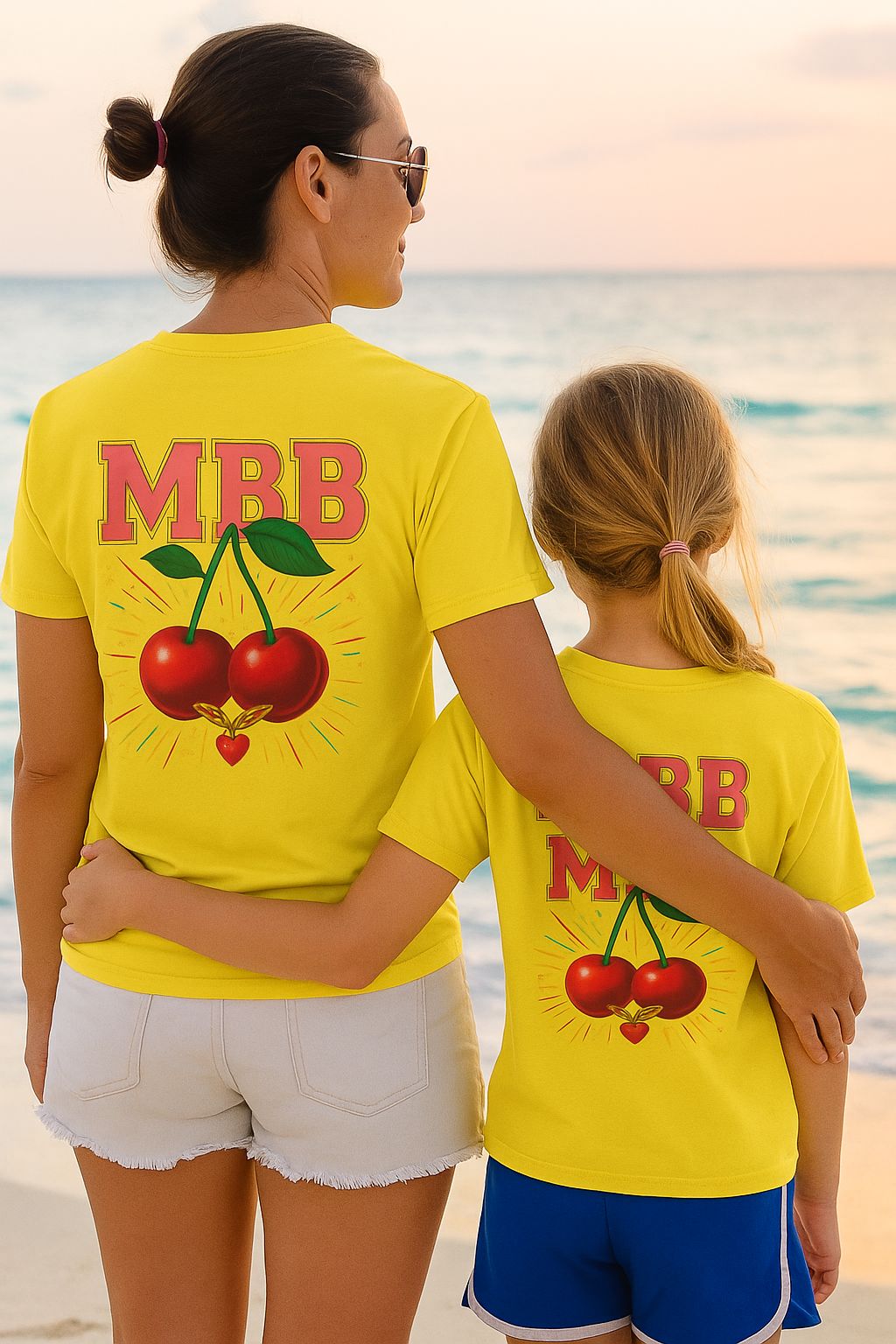 Tropical Shirt Yellow Cherry