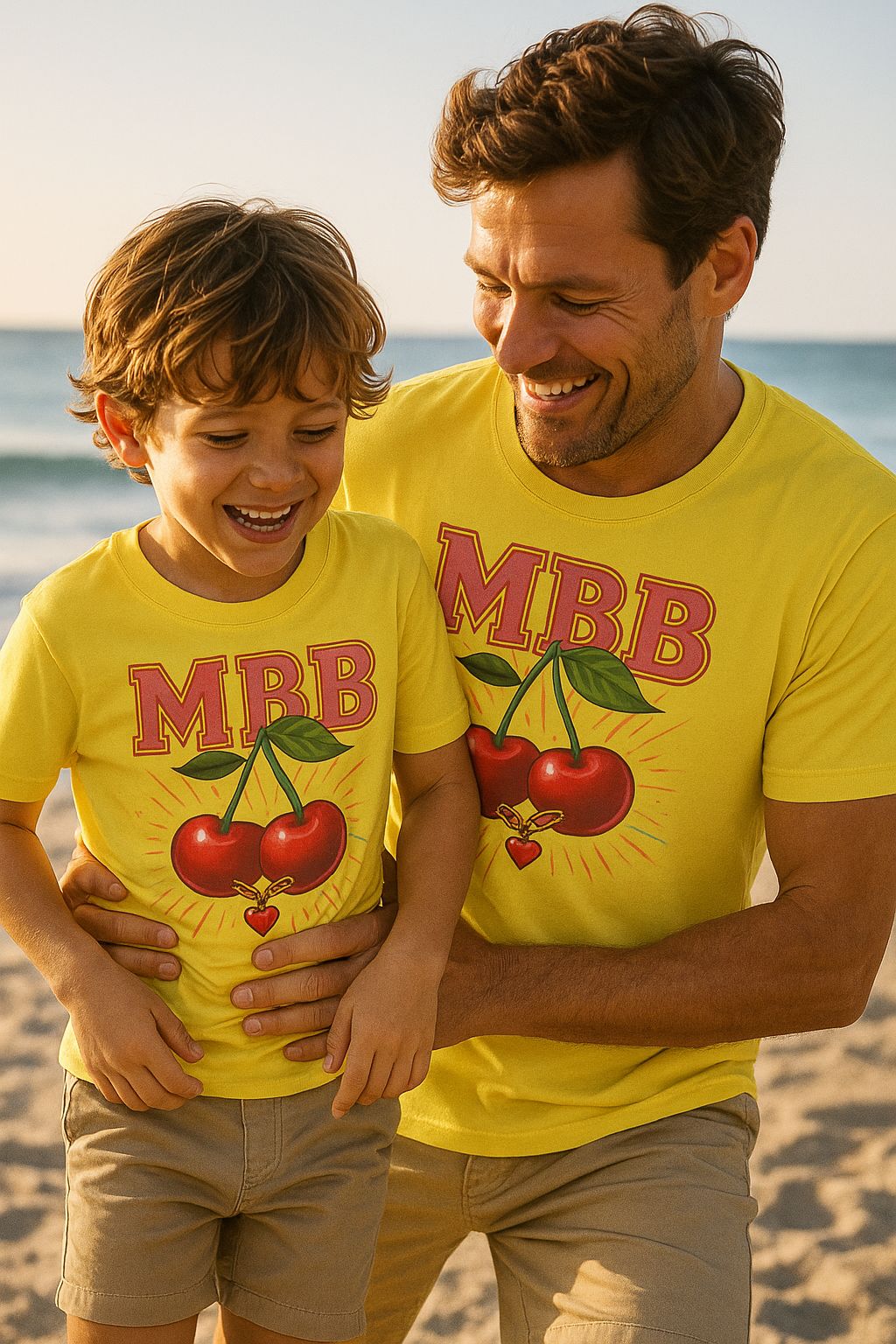 Tropical Shirt Yellow Cherry