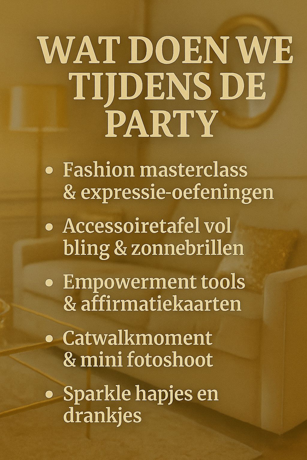 FIERCE & FABULOUS FASHION PARTY AAN HUIS