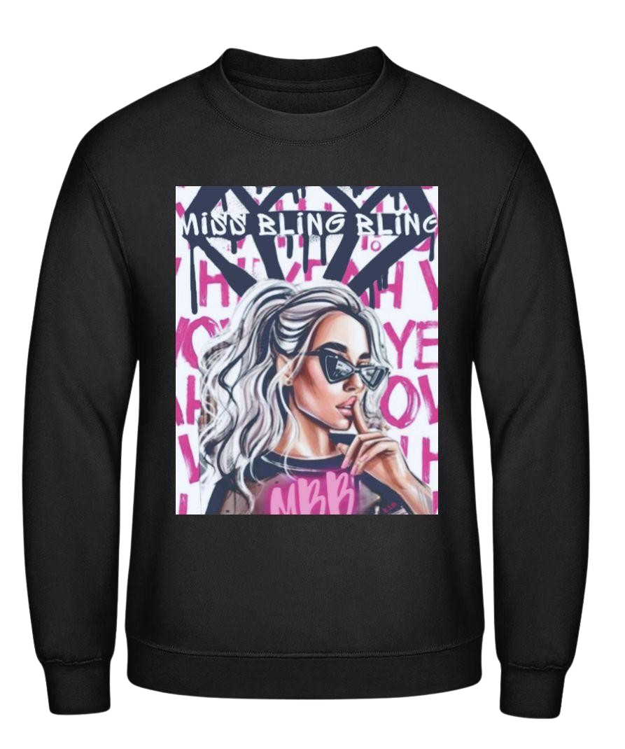 Bad Girl Sweater Zwart