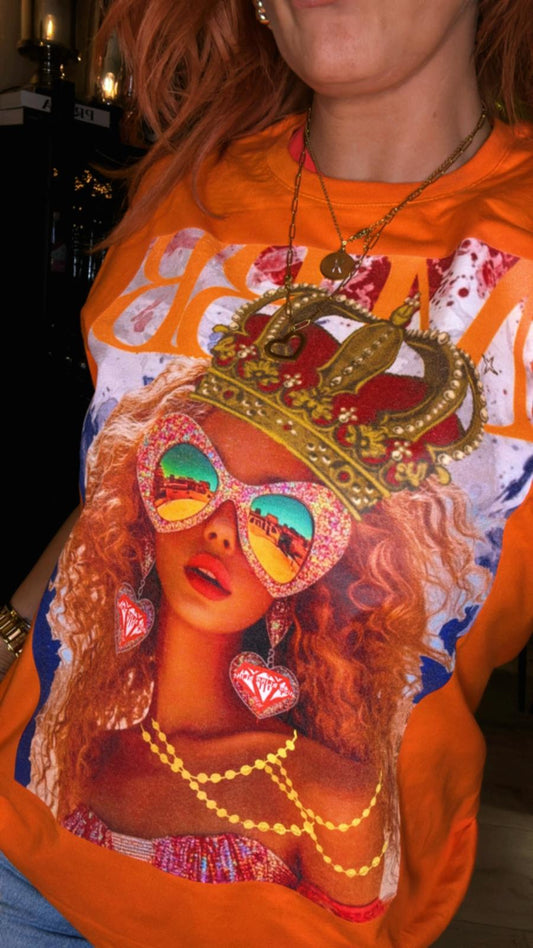 Kingsday Shirt Rood Wit Blauw