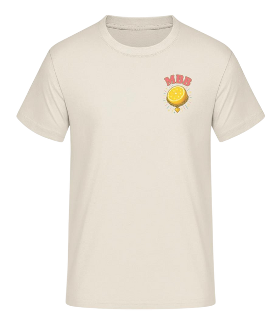 Tropical Shirt Lemon Bling Beige