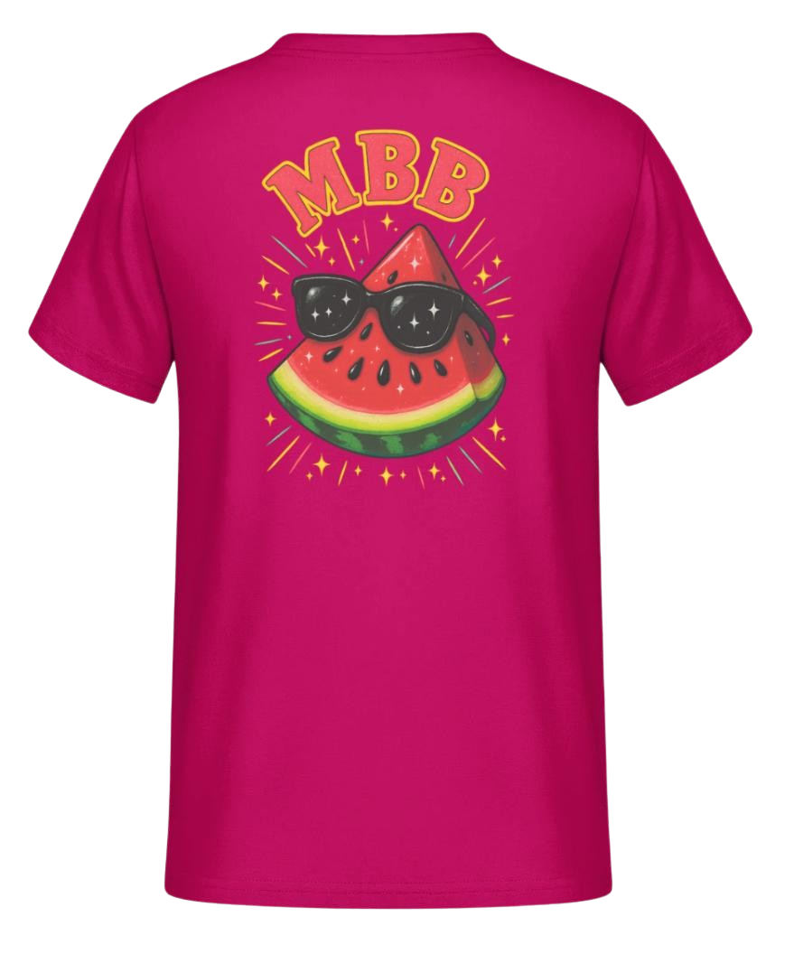 Tropical Shirt Water Melon Sorbet Red