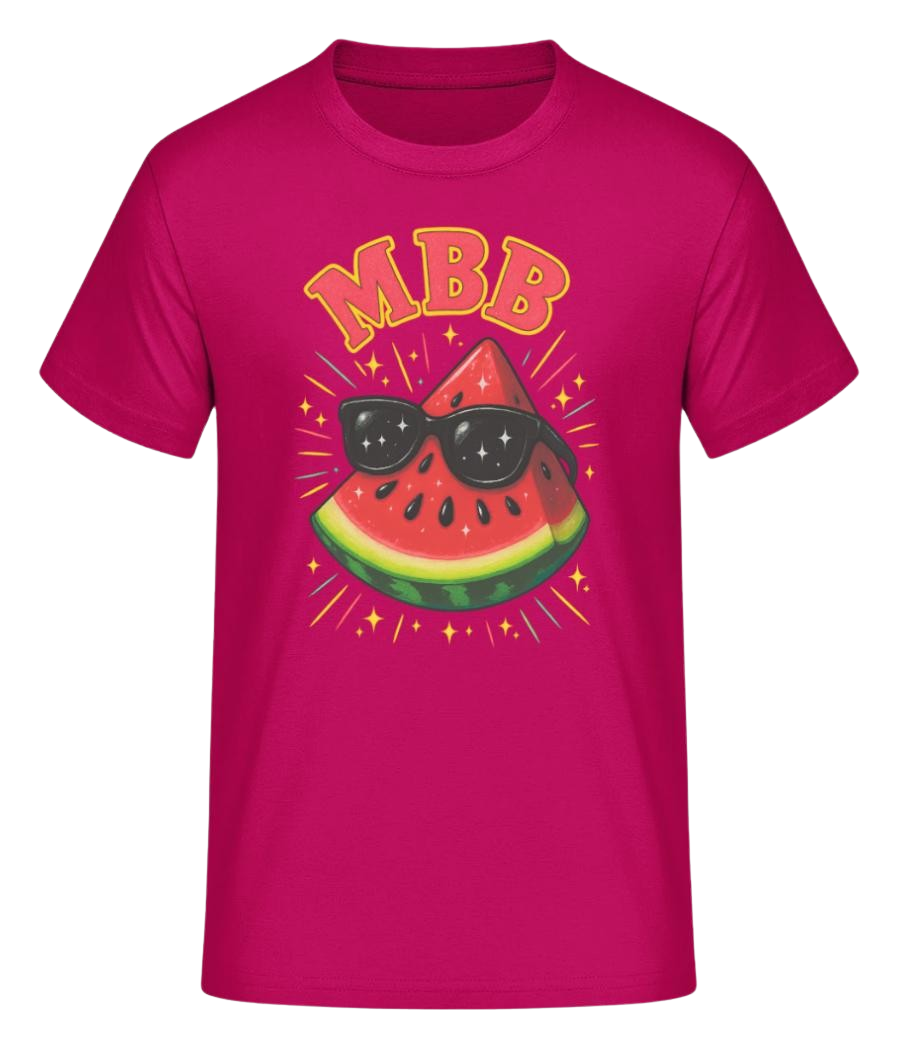 Tropical Shirt Water Melon Sorbet Red