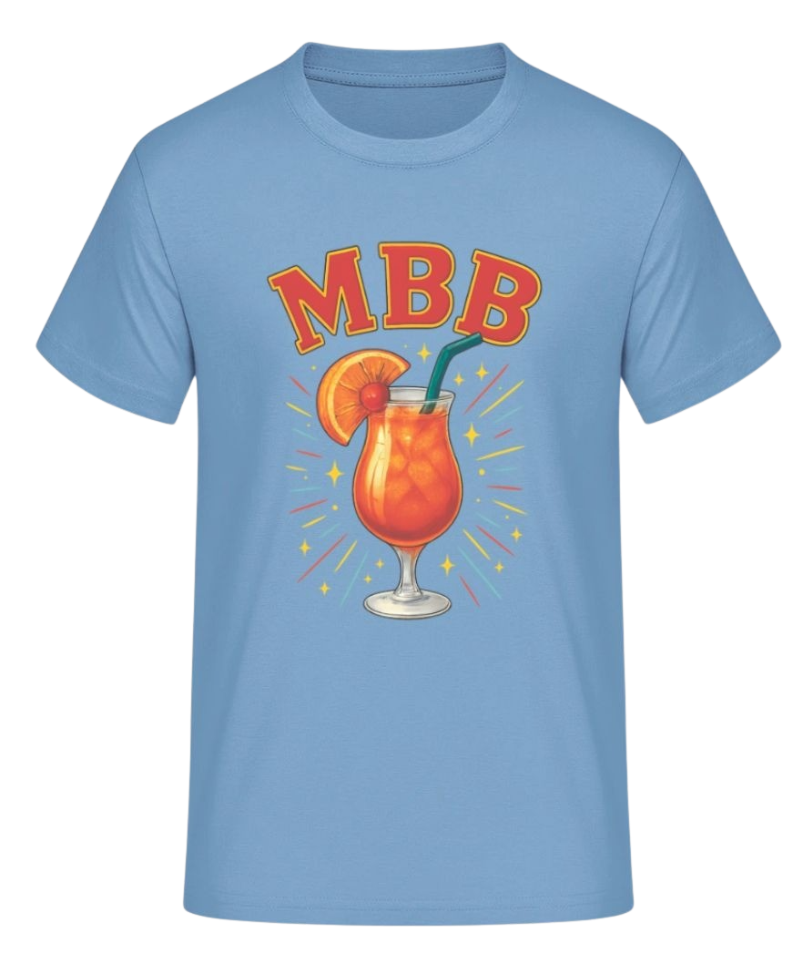 Tropical Shirt Tropical Baby Blue