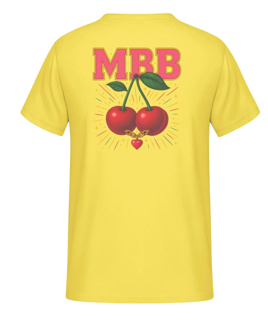 Tropical Shirt Yellow Cherry