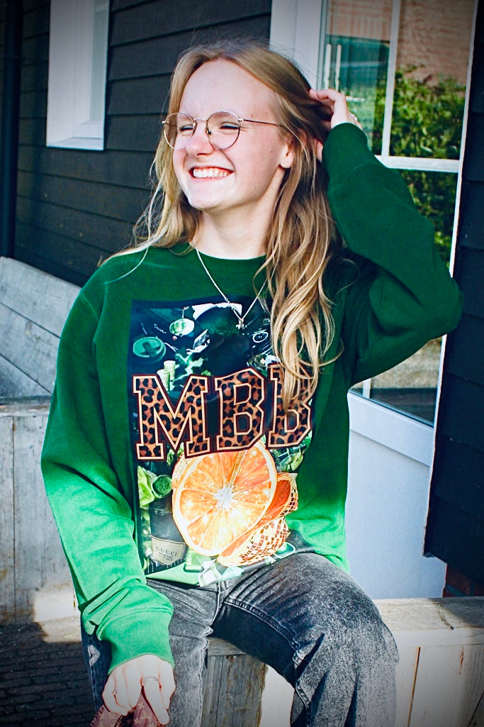 Forest green juicy Sweater