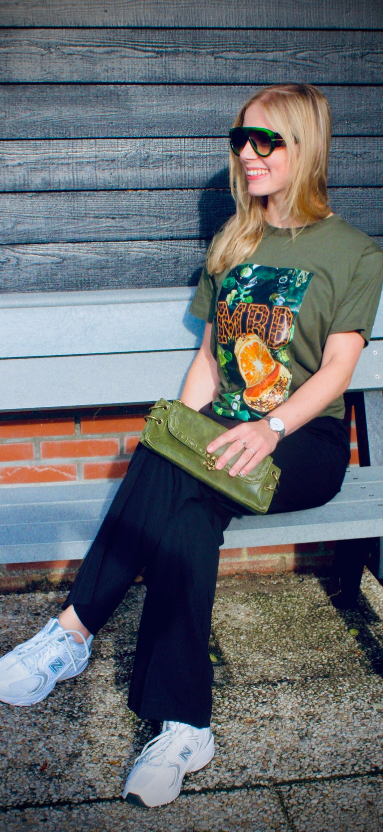Olive Green Juicy t-shirt
