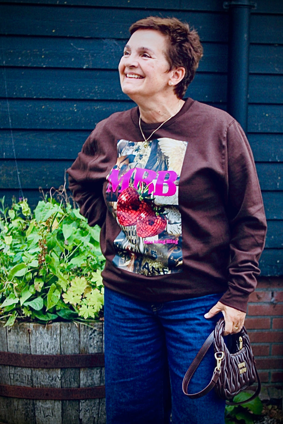 Chocolate Strawberry Sweater