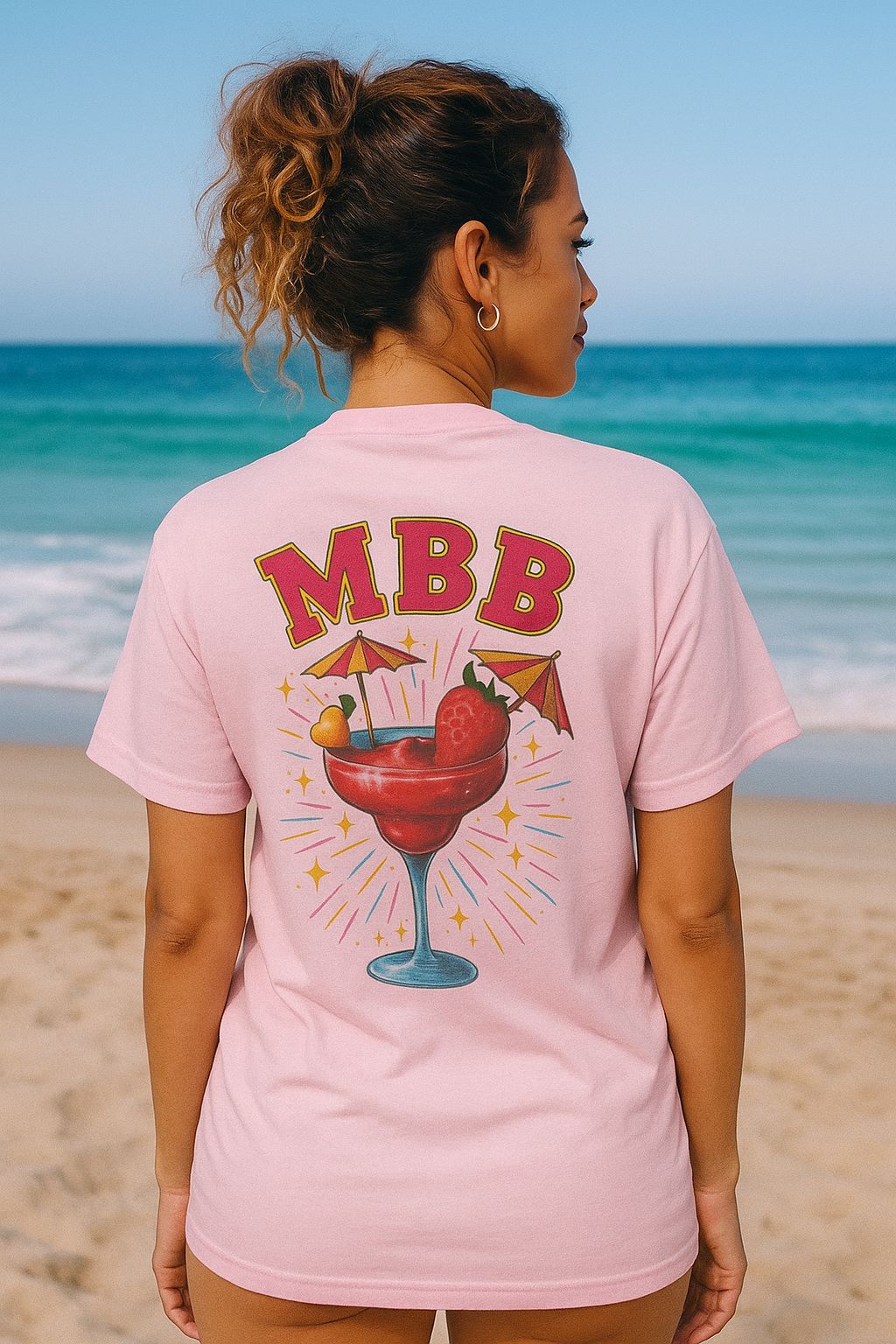 Tropical Shirt Pink Strawberry