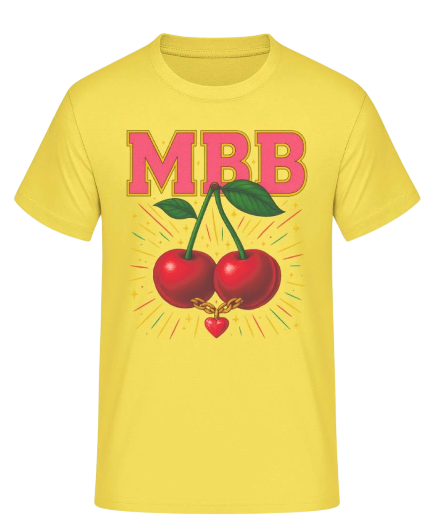 Tropical Shirt Yellow Cherry